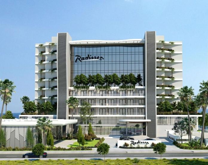 Palm Beach Apartment Voroklini Exterior foto